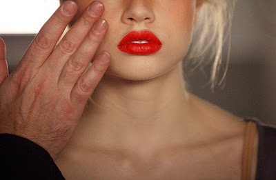 girl,  hands and  lips