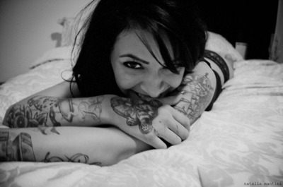 Nice Girls on Girl  Nice  Pretty  Smile  Tattoo   Inspiring Picture On Favim Com