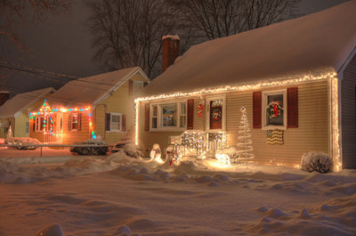 beautiful,  christmas and  lights