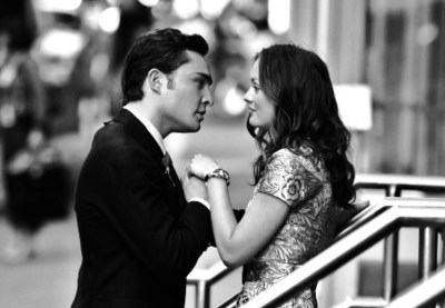 black and white,  blair and  chuck