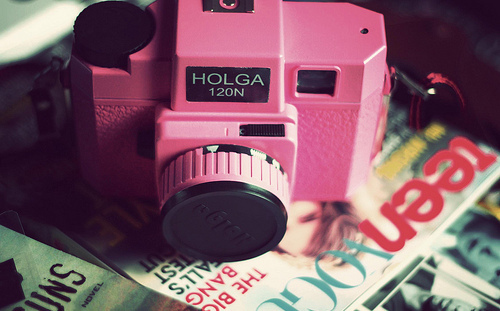 camera,  cute and  holga