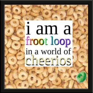 cereal,  cheerio and  egotistical