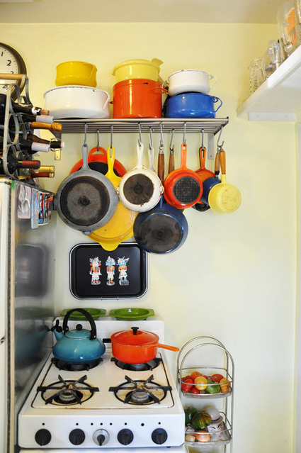 colorful, cooking and enamel