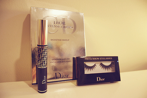dior, eyelashes and fashion