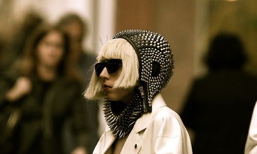 fashion, gaga, lady, lady gaga, spikes