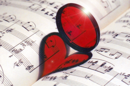 heart,  love and  music