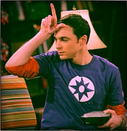 jim parsons, loser and sheldon cooper