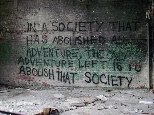 adventure, brick and graffiti