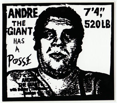 andre has a posse, art and obey