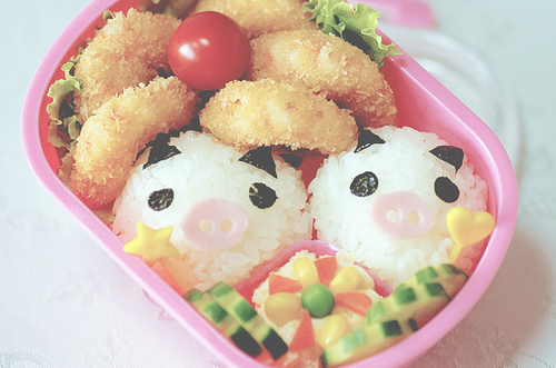 bento, cute and food