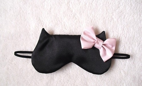 black,  bow and  cat