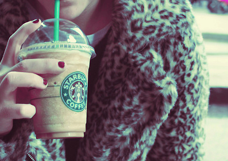 coat,  coffee and  cold