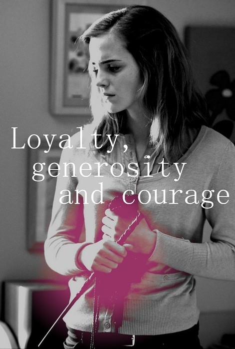 courage, deathly hallows and emma