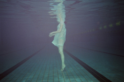 dress,  girl and  pool