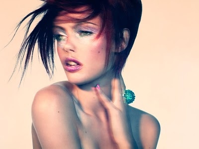 editorial, elle, fashion, flower, frida gustavsson, girl