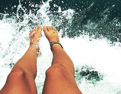 legs, ocean and summer