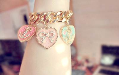 anchors,  bracelet and  cute