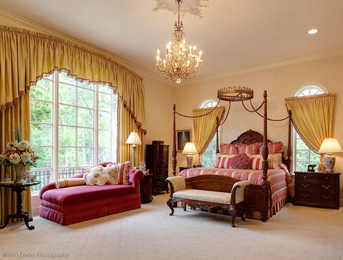 bedroom, extravagant and interior