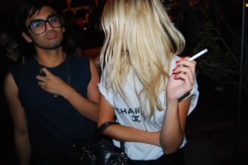 blonde, boy and chanel