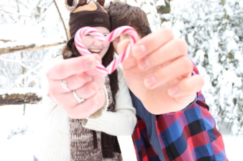 candy cane, christmas and couple