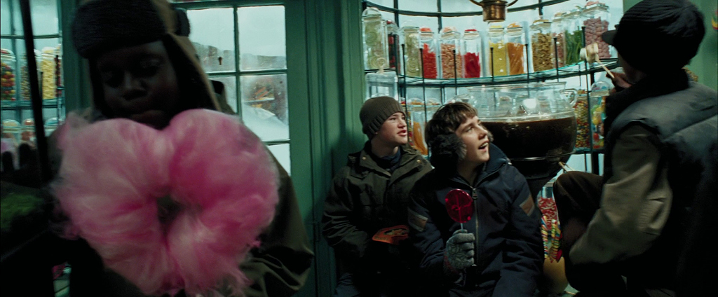 candy, cotton candy and harry potter