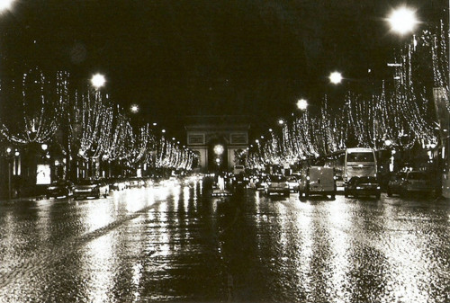 champs elysee, christmas and france