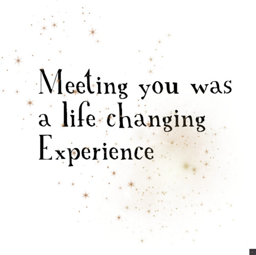 experience, life and love