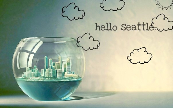 fish bowl, hello seattle and owl city