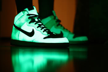 glow,  high tops and  light