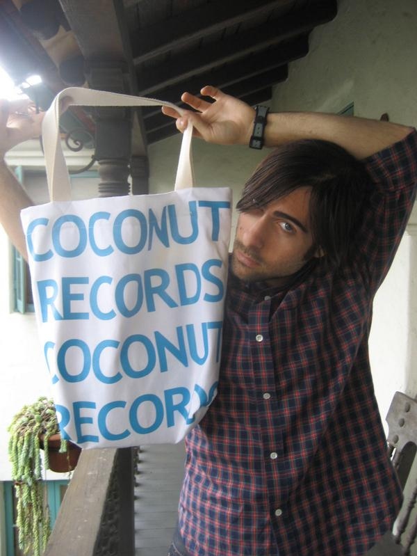 actor, bag, coconut records, jason schwartzman, musician