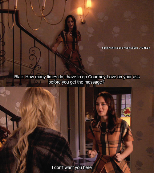blair waldorf, episode, gossip girl, jenny humphrey, leighton meester, subtitles
