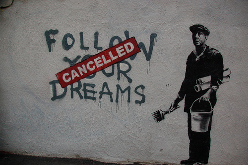 boston, cancelled and dreams