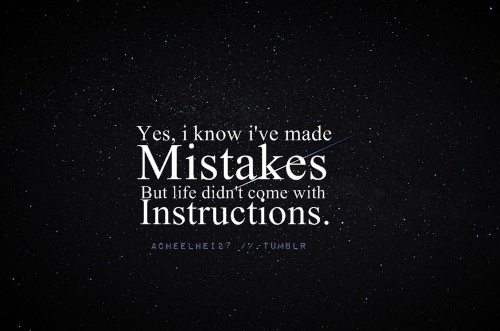 but, instructions and life