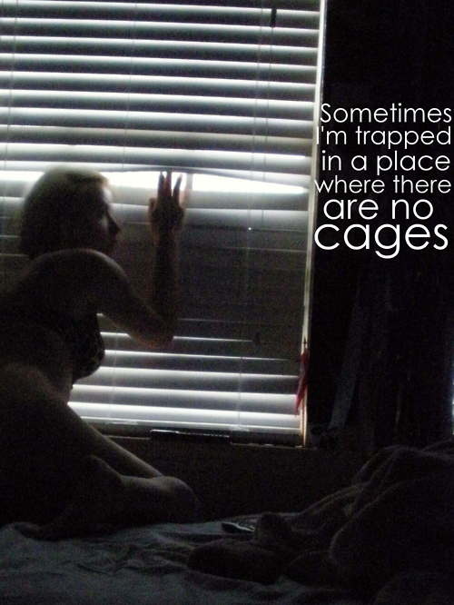 cage, cages and depression