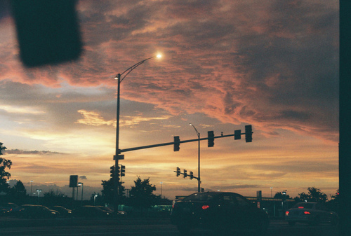 car, cars, city, drive, driving, intersection