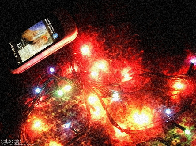 celular, christmas and lanza