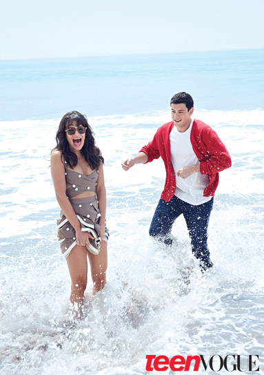cory monteith, couple and cute
