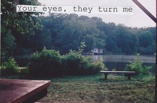 eyes, love and quote