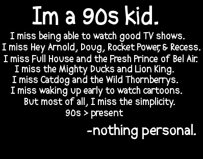 90s,  90s cartoons and  90s kid