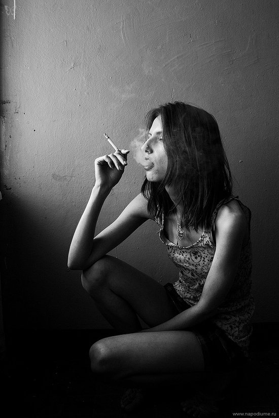 beautiful, cig and cigarette