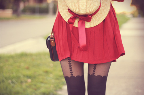 bow, fashion and hat