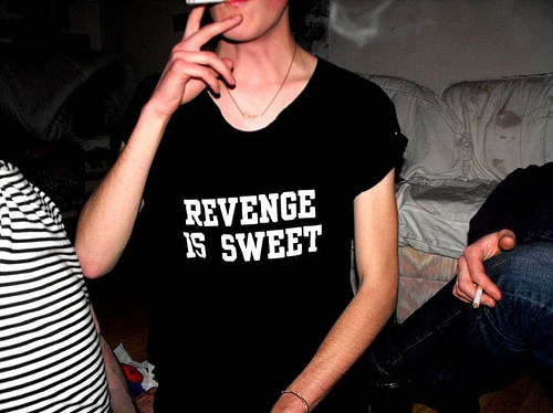 boy, cigarette and revenge