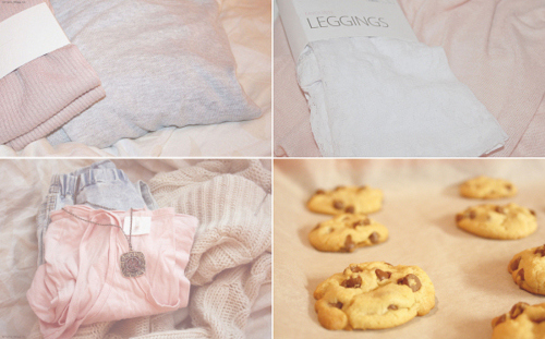 clothes,  cookies and  cosy