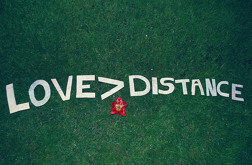 distance, grass, love, love > distance, quote, text