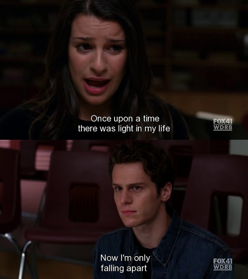 glee, hurt, jesse, jesse st james, love, photography