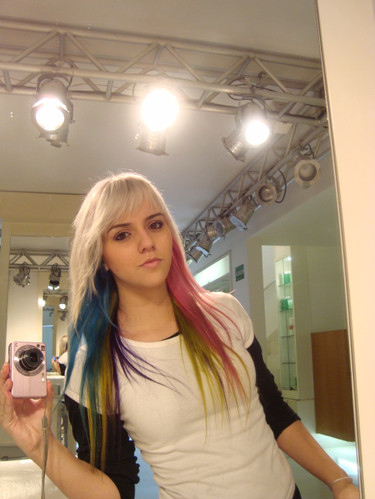 amazing, colored hair and coloured hair