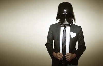 <3,  black and white and  darth vader