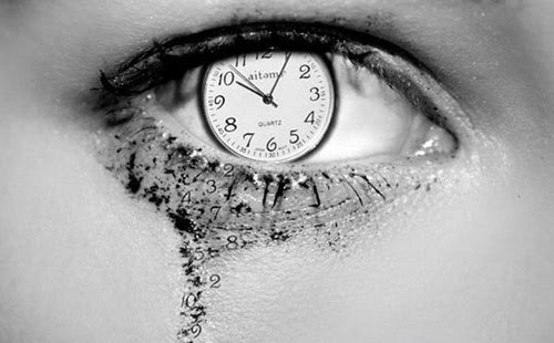 beauty,  black and white and  clock