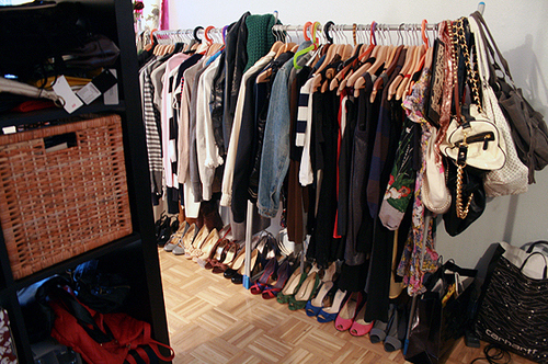 amazing!, basket, closet, designer clothes, dream closet, dresses