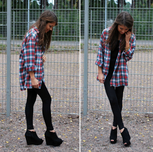 flannel outfits for girls